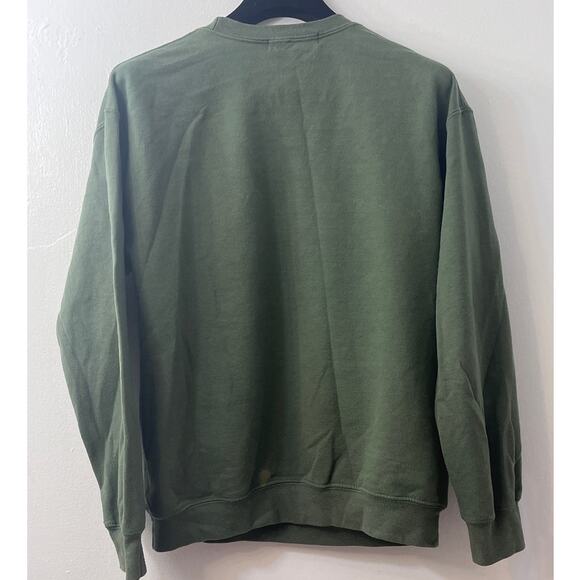 Bart Simpson Hustle Crewneck Sweatshirt - Army Green Camo - 3fortyinc - M - Picture 2 of 15